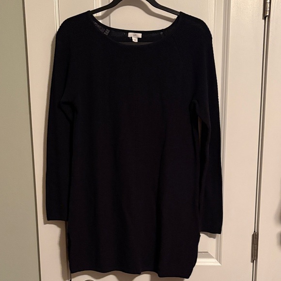 J. Jill Tops - NWT J. Jill Navy Blue Sweater Tunic Top
